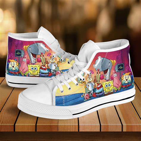 spongebob squarepants sneakers.